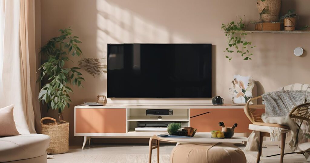 部屋のテレビ