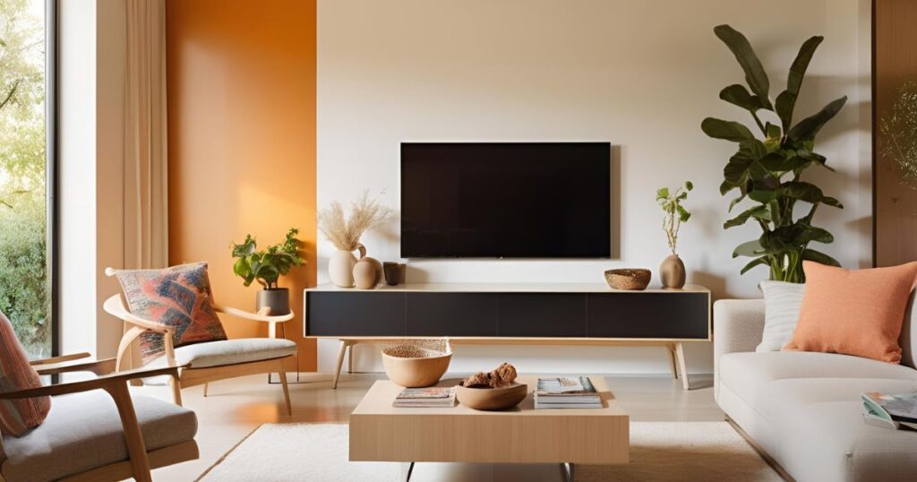 部屋とテレビ