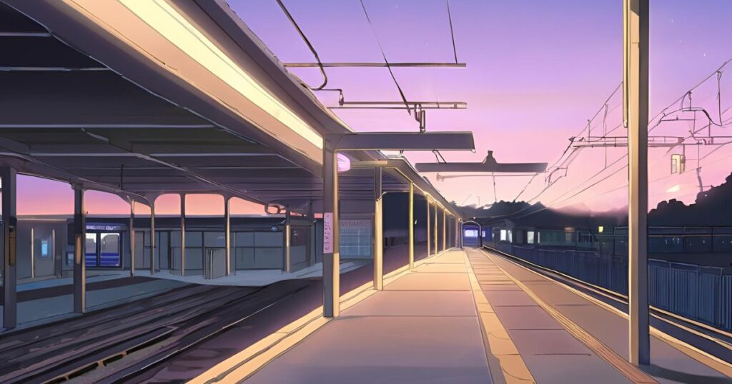 誰もいない駅