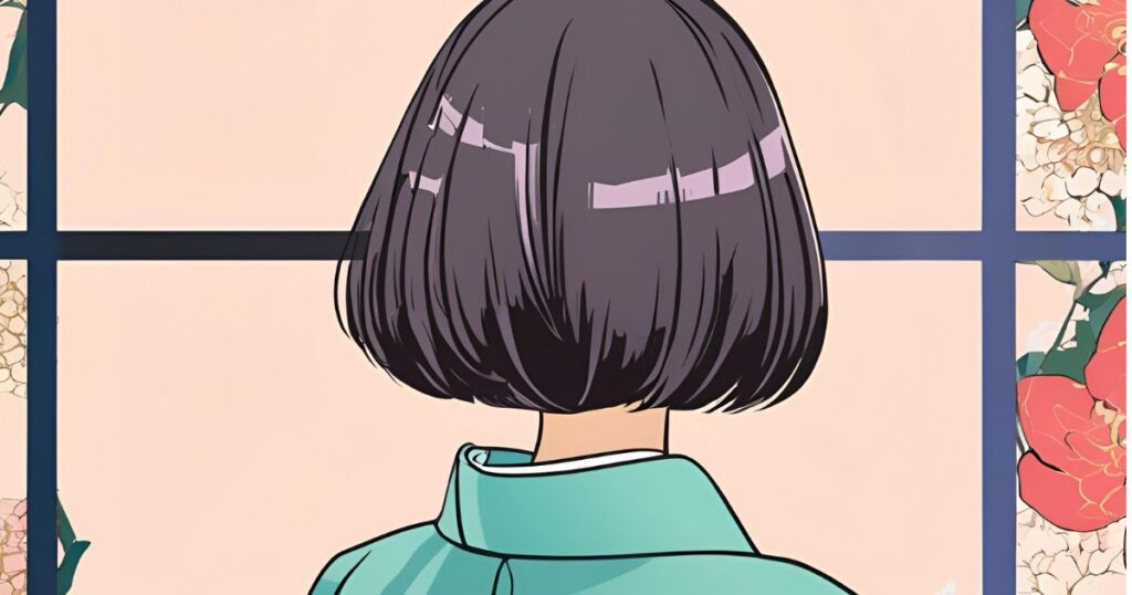 ボブの少女
