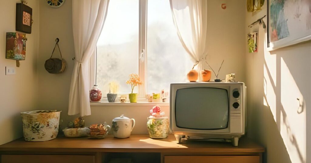 テレビと台