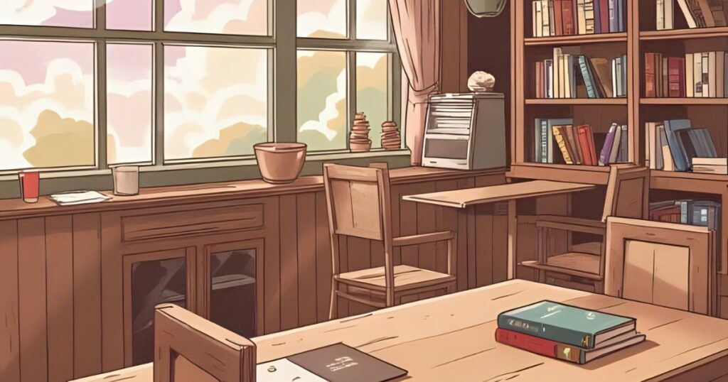 本のある部屋