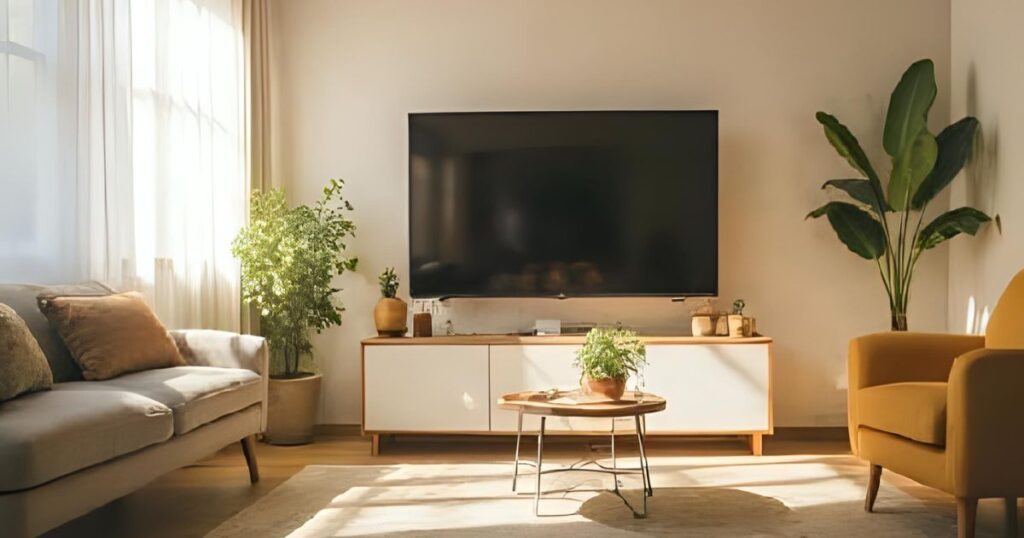 テレビがある部屋
