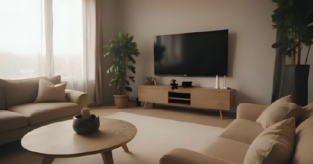 テレビと部屋