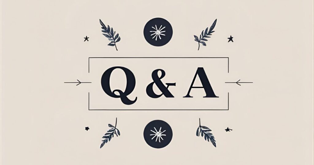シンプルなQ&A