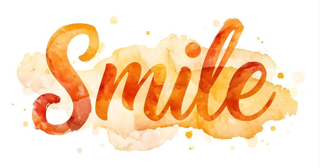 Smileの文字
