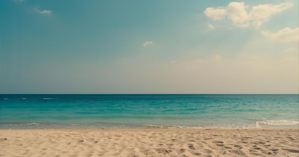 海と浜辺