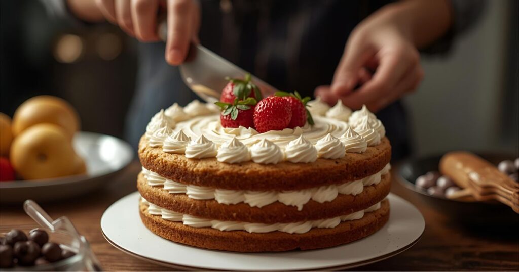 ケーキ作り