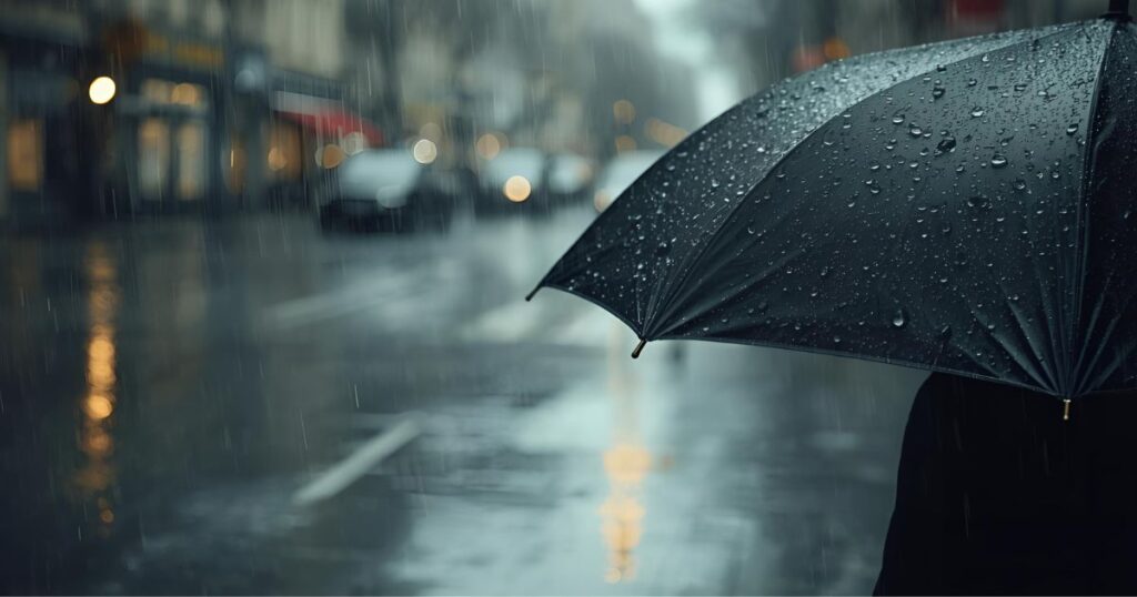 雨と傘
