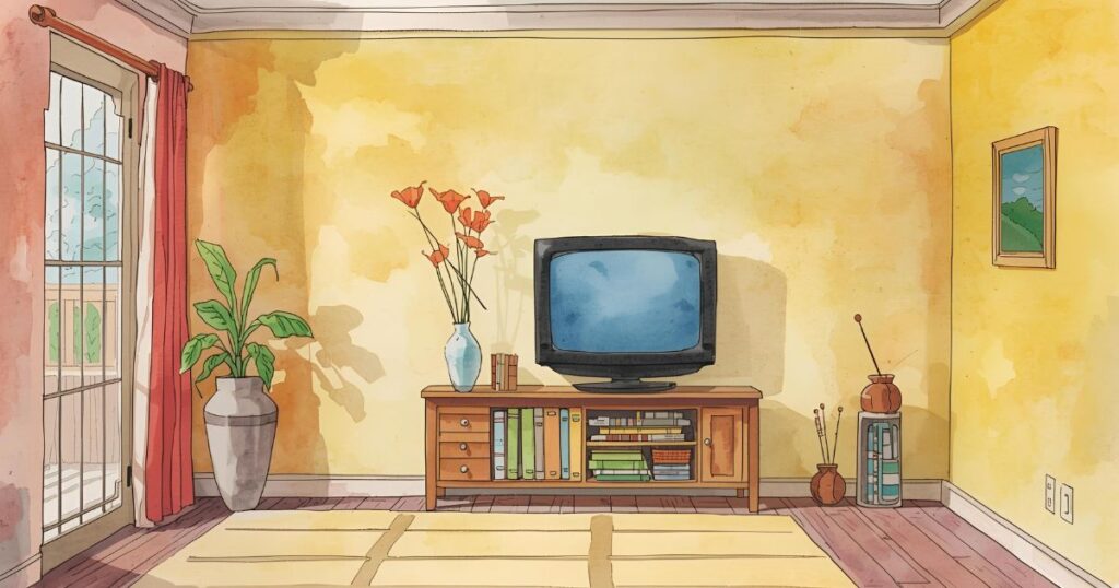 テレビのある部屋