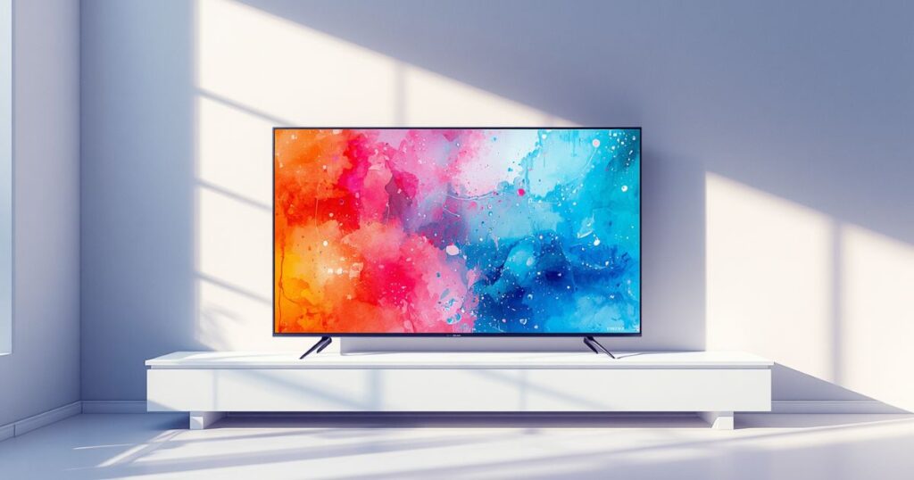 部屋に置かれたテレビ