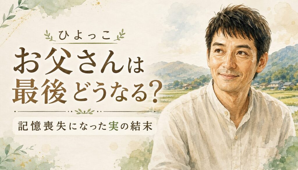 ひよっこお父さん最後